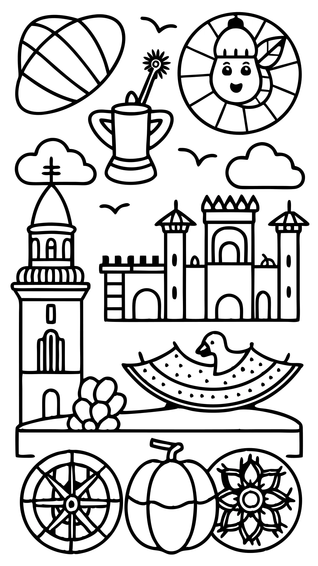 spanish coloring pages